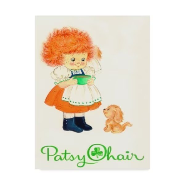 Beverly Johnston 'Patsy O'Hair 4' Canvas Art, 24x32, Trademark Fine Art, Mfr#: ALI40040-C2432GG